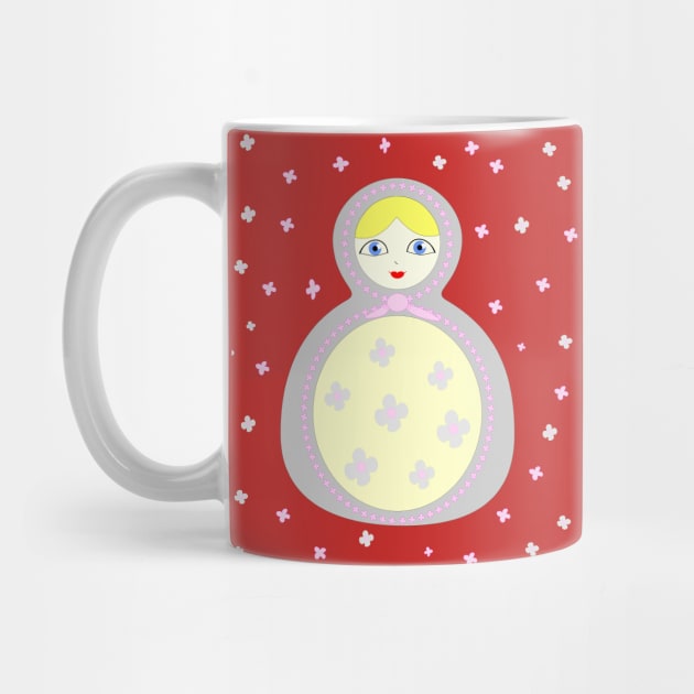 Russian matryoshka doll by Evgeniya